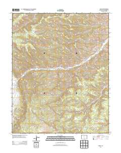 Tercio 2013 topographic map thumbnail