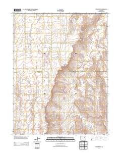 Strasburg SE 2013 topographic map thumbnail