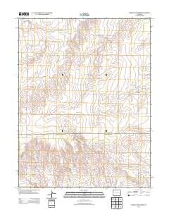 North of Big Spring 2013 topographic map thumbnail