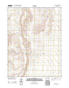 Woodrow NW 2013 topographic map thumbnail
