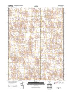Wray NE 2013 topographic map thumbnail