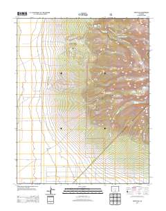 Twin Peaks 2013 topographic map thumbnail