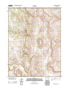 Table Mountain 2013 topographic map thumbnail