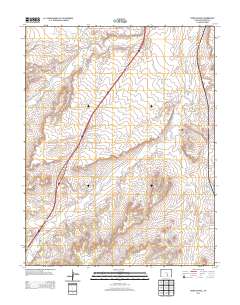 Verde School 2013 topographic map thumbnail