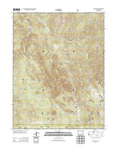 Westcreek 2013 topographic map thumbnail