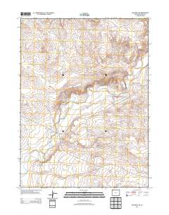 The Nipple NE 2013 topographic map thumbnail
