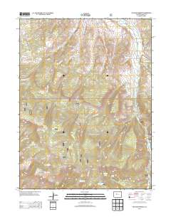 The Seven Hermits 2013 topographic map thumbnail