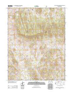 Thirtynine Mile Mountain 2013 topographic map thumbnail