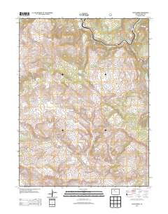 State Bridge 2013 topographic map thumbnail