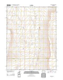 Sharp Lake 2013 topographic map thumbnail