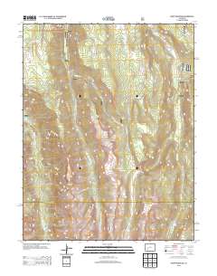 Sheep Mountain 2013 topographic map thumbnail