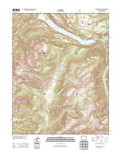 Weminuche Pass 2013 topographic map thumbnail