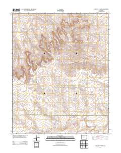 Floating W Ranch 2013 topographic map thumbnail