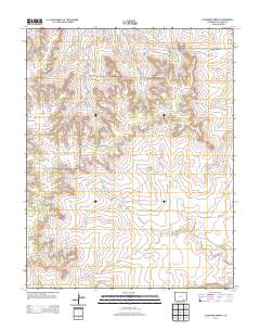 Lockwood Arroyo 2013 topographic map thumbnail
