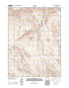 Gatehook Spring 2013 topographic map preview