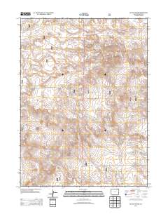 Battle Canyon 2013 topographic map thumbnail