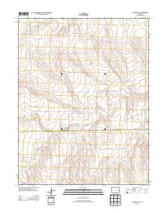 Alpine Ranch 2013 topographic map thumbnail