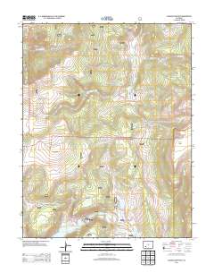 Slumgullion Pass 2013 topographic map thumbnail