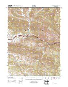 Storm King Mountain 2013 topographic map thumbnail