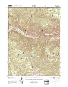 Kinikinik 2013 topographic map thumbnail