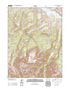 Mount Powell 2013 topographic map thumbnail
