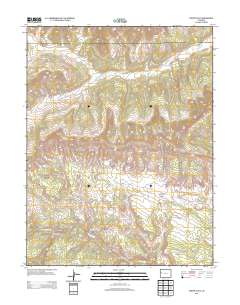 Winter Flats 2013 topographic map thumbnail