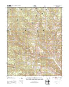 Lookout Mountain 2013 topographic map thumbnail