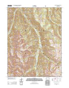 Hayden Peak 2013 topographic map thumbnail