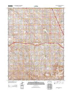 Highlands Ranch 2013 topographic map thumbnail
