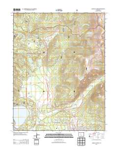 Leadville North 2013 topographic map thumbnail