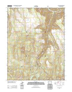 Little Cone 2013 topographic map thumbnail