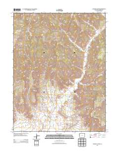 Howard Canyon 2013 topographic map thumbnail