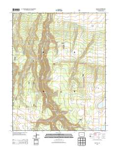 Oak Hill 2013 topographic map thumbnail
