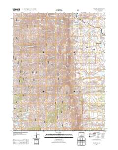 Palmer Lake 2013 topographic map thumbnail