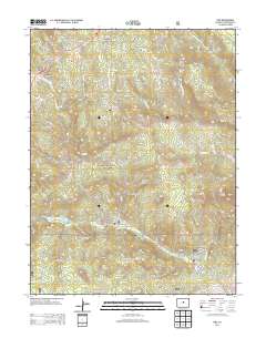 Pine 2013 topographic map thumbnail