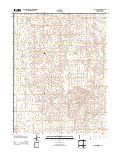 Poison Springs 2013 topographic map thumbnail