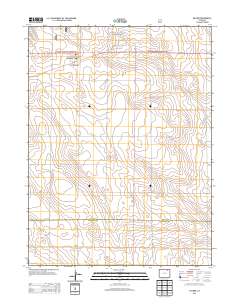 Raymer 2013 topographic map thumbnail