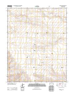 Reader Lake 2013 topographic map thumbnail