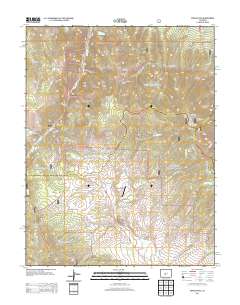 Poncha Pass 2013 topographic map thumbnail