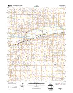 Prowers 2013 topographic map thumbnail