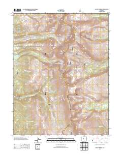 Mount Sherman 2013 topographic map thumbnail