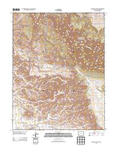 Red Rock Canyon 2013 topographic map thumbnail