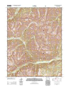 Redcloud Peak 2013 topographic map thumbnail