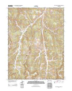 Big Foundation Creek 2013 topographic map thumbnail