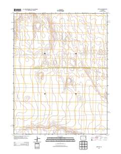 Cope SW 2013 topographic map thumbnail