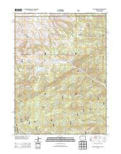 Eaton Reservoir 2013 topographic map thumbnail
