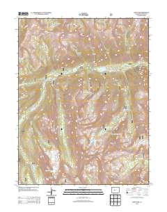 Saint Elmo 2013 topographic map thumbnail