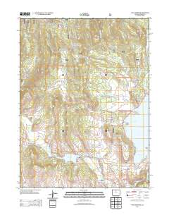 Trail Mountain 2013 topographic map thumbnail