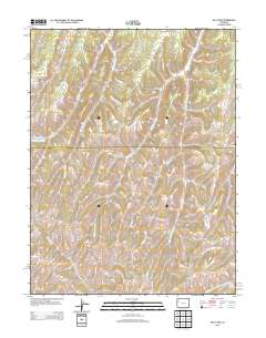 Bull Fork 2013 topographic map thumbnail