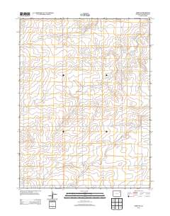Akron SW 2013 topographic map thumbnail